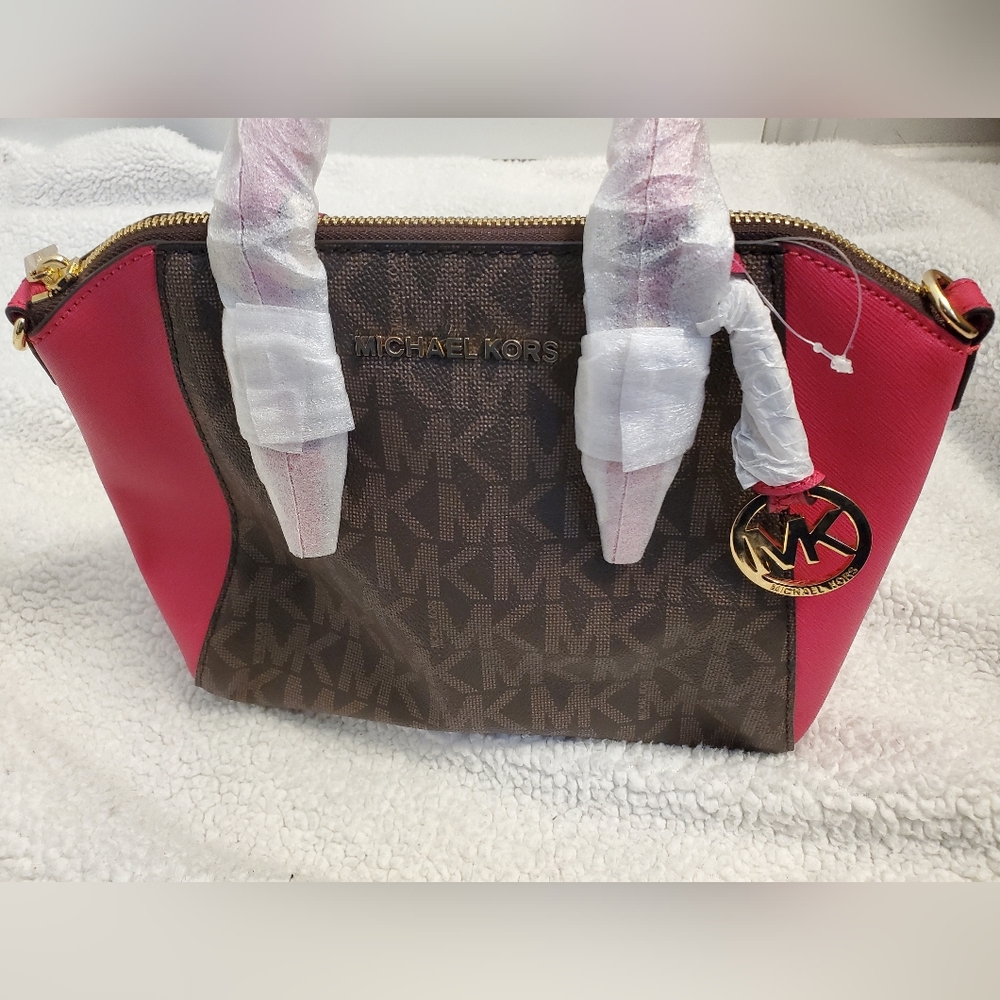 NWT Micheal Kors Ciara Medium Satchel